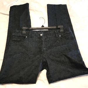 Per Se Jeans Size 8 Flower cutout detail!